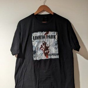 Vintage 2010 Linkin Park Hybrid Theory Album Logo T-shirt